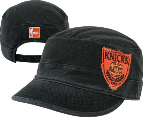 New York Knicks Women's '47 Brand Orange Crest Fidel Adjustable Hat