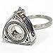 Rotary13B1 Rotor Key Chain - Nickel Plated