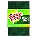 Scotch-Brite 22310CT Heavy-Duty Scour Pad, 3.8w x 6"L, Green, 3 per Pack (Case of 10 Packs)