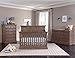 Delta Children Canton Full-Size Wood Bed Rails #0020, Dark Chocolate