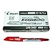 Pilot Frixion Erasable Gel Pen 0.5mm, Extra Fine Red, 10pcs Box