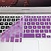 GMYLE(R) Plum Purple Silicon Keyboard Cover (US Layout) for Samsung ARM 11.6