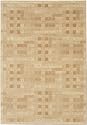 CHARISMA Abstract Gingham Ivory Beige Casual 2.7 x 7.10 Area Rug