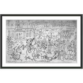 Historic Print (L): [The day we celebrate. Our youngest contributor's idea of it]