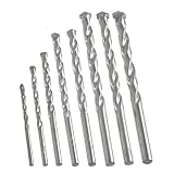 Buy 8pc Masonry Drill Bit Set 1 8 to 3 8 - M-2 Carbide Tip - Concrete, Brick, Tile by VA Tools