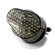 Motocycle Flush Mount LED Turn Signals Smoke For Honda Shadow Magna Silver Wing GL650 Rebel 03-09 CBR 600RR 04-09 CBR 1000RR 99-00 CBR 600 F4 01-09 CBR 600 F4i