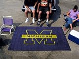 Michigan Wolverines Tailgate Area Rug 5' x 8'