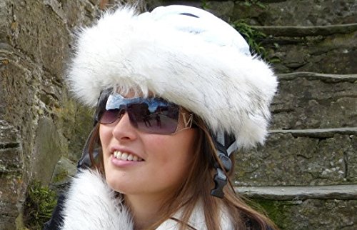 Faux Fur Snowfox Ski Helmet Band