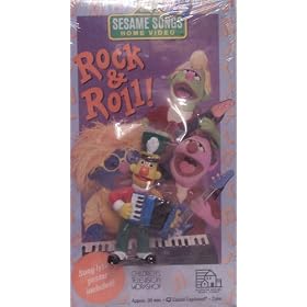 Sesame Songs Rock & Roll W/Bert Toy [VHS]