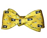 Nantucket Bow Tie - Yellow Burgee and Island Design