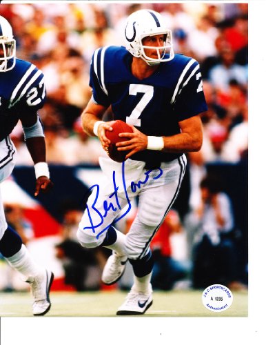 Baltimore Colts Bert Jones Autographed 8x10 Photo