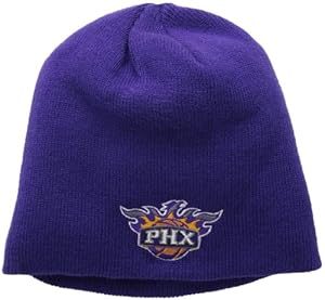Phoenix Suns Purple Toque Skull Cap - NBA Cuffless Beanie Hat