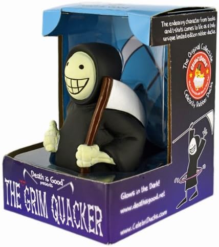 The Death is Good 'Not-So Grim' Quacker Rubber Duck: Limited Edition Celebriduck