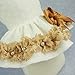Fitwarm Elegant Lace Pet Clothes for Dog Dress Wedding Apparel Shirts, White, XXS