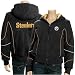 Steeler Jackets : Steeler Ladies Black Arctic Fleece Full Zip Jacket