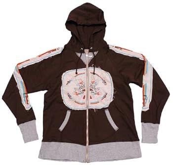 TRIPTEE 'Santa Fe' zip-up hoodie