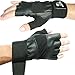 Nordic Lifting Weight Lifting Gloves With 12-Inch Wrist Support For Gym Workout, Crossfit, Weightlifting, Fitness & Cross Training (Black)