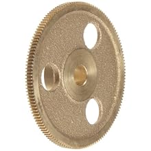 Brass Pinion Gear 64P 20 Deg Pressure Angle 144Teeth x .313" Bore x 2.250" Pitch Dia