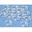 15 Sterling Silver Split Rings Charm Bead Parts 7.5mm