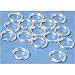 15 Sterling Silver Split Rings Charm Bead Parts 7.5mm