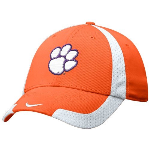 Nike Clemson Tigers Orange Basketball Swoosh Flex Fit Hat