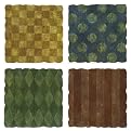 Four Seasons Tumbled Stone Coaster Set of 4