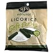 RJ’s Black Soft Natural Eating Licorice, 10.5-Ounce Bags (Pack of 4)