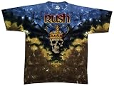 Liquid Blue Men's Rush Kings Skull Short Sleeve Tee,Multi,Large