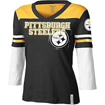 Pittsburgh Steelers Women's Statement 3/4 Sleeve Jersey Tee