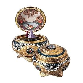 Buy The San Francisco Music Box Company Collectible Anastasia - Alexandra And Nicholas Trinket... now!