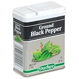 Durkee Ground Black Pepper, 2-Ounce Tins (Pack of 12)