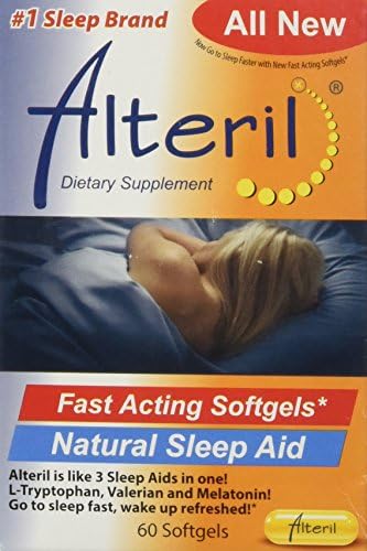 Alteril Natural Sleep Aid Liquid Gelcaps 60ct