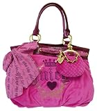 Jiucy Couture Daydreamer Monaco Velour Logo Tote