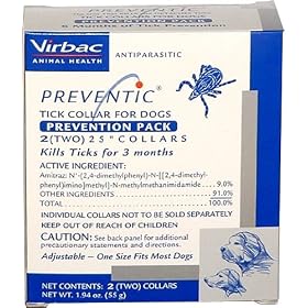 2-PACK PREVENTIC Collar (25") (One Size Fits Most Dogs)