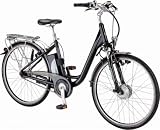 Pegasus Solero E-Citta 36V Damenfahrrad 28 Zoll schwarz 49 cm Deep 7 Gang-Nabenschaltung