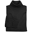 Paul Fredrick Silk/Cotton/Cashmere Blend Knit Turtleneck