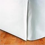 Nautica White Twill Bed Skirt