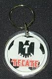 Tecate Beer Logo Lucite Keychain