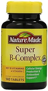 Nature Made Super B Complex Tablets, 140 Count