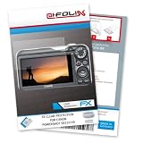atFoliX FX-Clear Displayschutzfolie für Canon PowerShot SX220 HS / SX-220HS SX220HS – Displayschutz kristallklar! Höchste Qualität – Made in Germany!