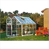 IMAGE OF Snap & Grow Silver 6 Foot Greenhouse Size: 6' x 8'