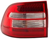 Anzo USA 321170 Porsche Cayenne Red/Clear LED Tail Light Assembly - (Sold in Pairs)