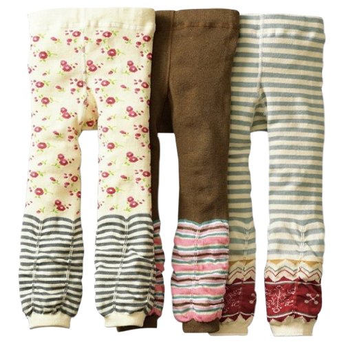 Kubeer 3pc 1-6T Baby Pants Child Leggings Tights Legs Girl Trousers Warm Clothes