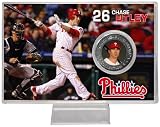Highland Mint MLB Philadelphia Phillies Chase Utley Silver Coin Card