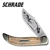 Schrade SCLE Collectable Nickle Shield Mirror Eagle