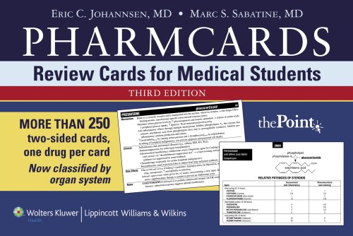 City Travel Guides Discounted  Books : Pharmcards: Review Cards for Medical Students