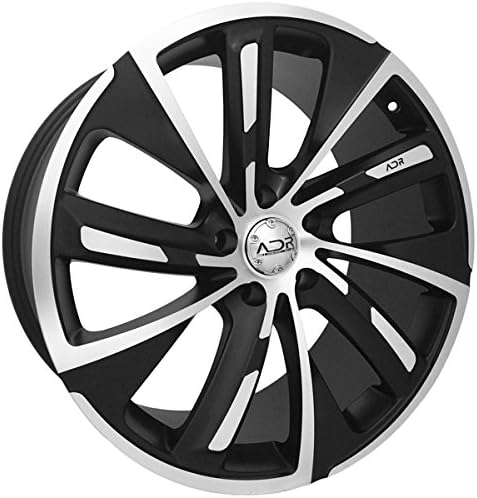 ADR Sickle 20X8 5X108 +45mm Flat Black/Machined Wheel Rim