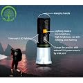 Rewind Eco Friendly Wind Up Rainproof Dynamo Torch & Lantern, Ideal Accessory For Walking, Hiking, Camping, Festivals, Power Cuts, Car Breakdown Internal Emergency Light. No Batteries Needed