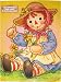 Raggedy Ann & Andy Coloring Book