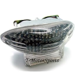 1999-2007 SUZUKI GSXR 1300 HAYABUSA LED TAIL BRAKE LIGHT WITH TURN SIGNAL--CLEAR (LTBUSA-TAIL-MT031-CLEAR)